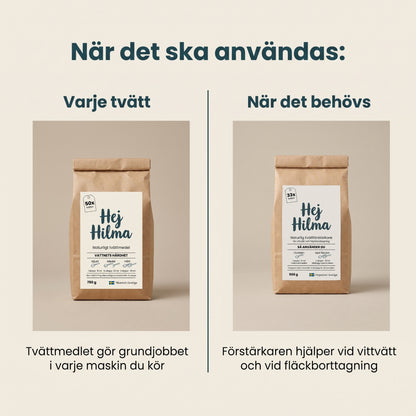 Hej Hilmas tvättpaket