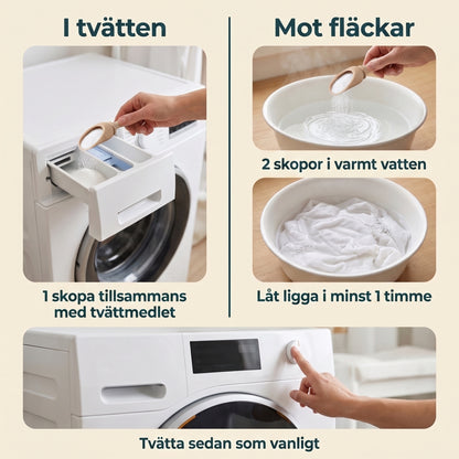 Naturlig tvättförstärkare