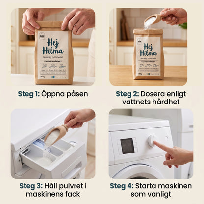 Naturligt tvättmedel