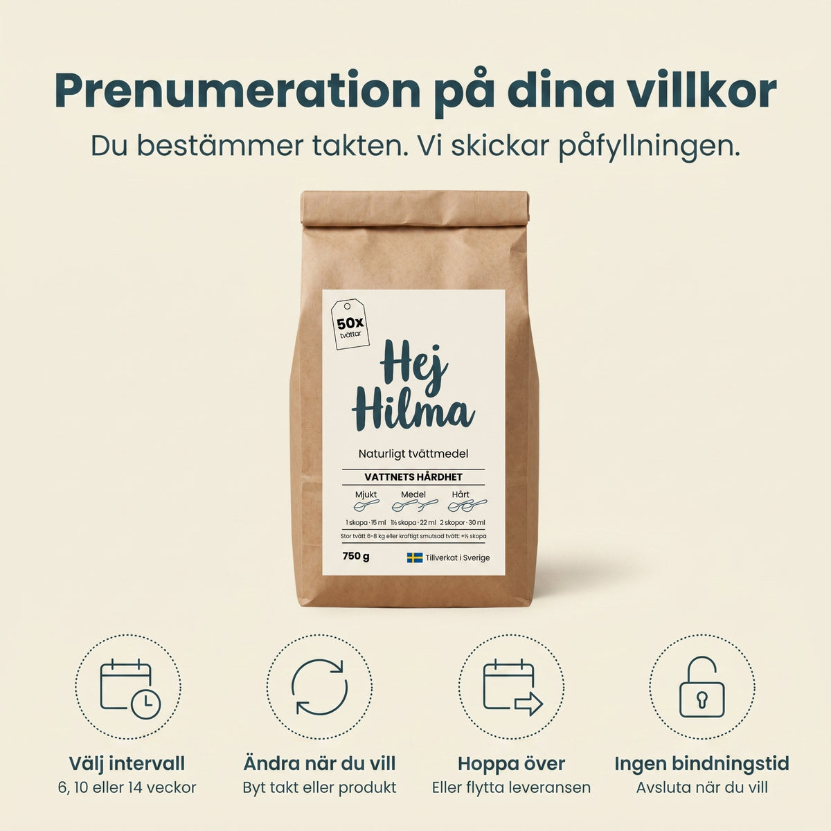 Naturligt tvättmedel